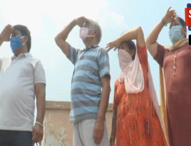राफेल का जनता को बेसब्री से इंतजार, सुबह से छतों पर जमाया डेरा