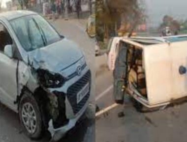 हरिद्वार में हादसा: एंबुलेंस और कार की हुई भिड़ंत, मरीज ने मौके पर ही तोड़ा दम, चालक सहित तीन घायल