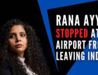 Journalist Rana Ayyub Stopped At Mumbai Airport From Flying To London
