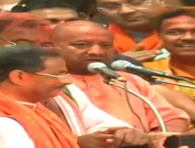 Video: Drumbeats, Music As Yogi Adityanath Plays Holi In UP’s Gorakhpur