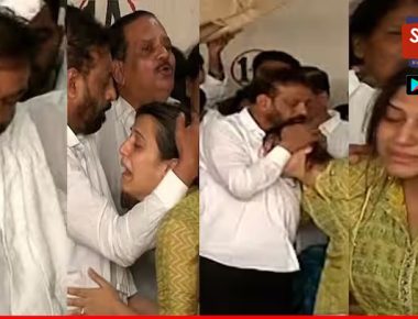 पत्नी-मुलगी धाय मोकलून रडल्या, अभिषेक घोसाळकरांच्या पार्थिवाच्या अंत्यदर्शनासाठी गर्दी