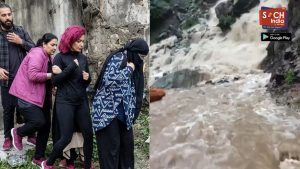 जान की बाजी लगा उफनता नाला पार करने को मजबूर छात्राएं, परीक्षा रद्द, रियासी में खौफनाक मंजर